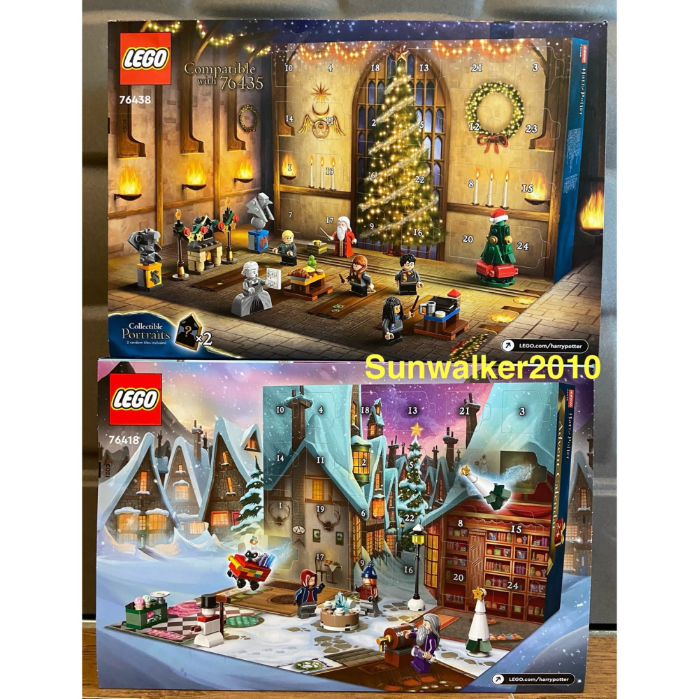 合售特價【積木2010】樂高 76438 + 76418 聖誕月曆 / 哈利波特 聖誕倒數月曆 LEGO 聖誕戳戳樂-細節圖2
