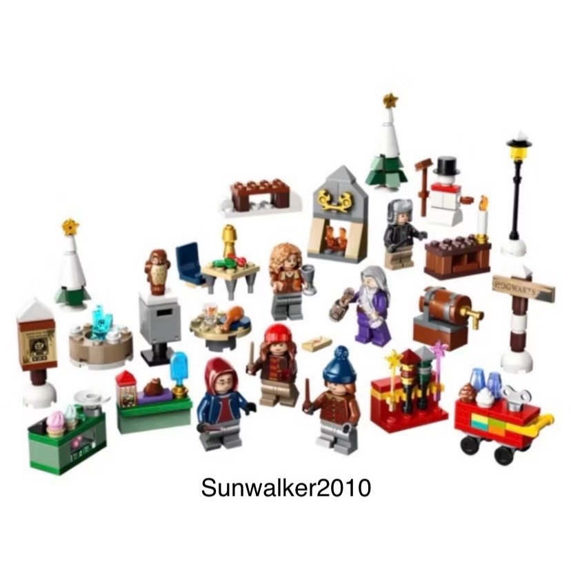 合售特價【積木2010】樂高 76438 + 76418 聖誕月曆 / 哈利波特 聖誕倒數月曆 LEGO 聖誕戳戳樂-細節圖4