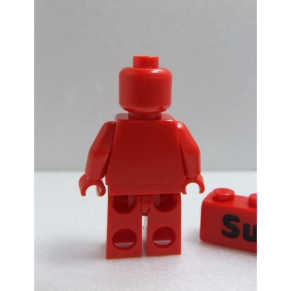 【積木2010】樂高 LEGO 紅色 人偶 / 素色 素面 人偶 (Red) EVE-細節圖2