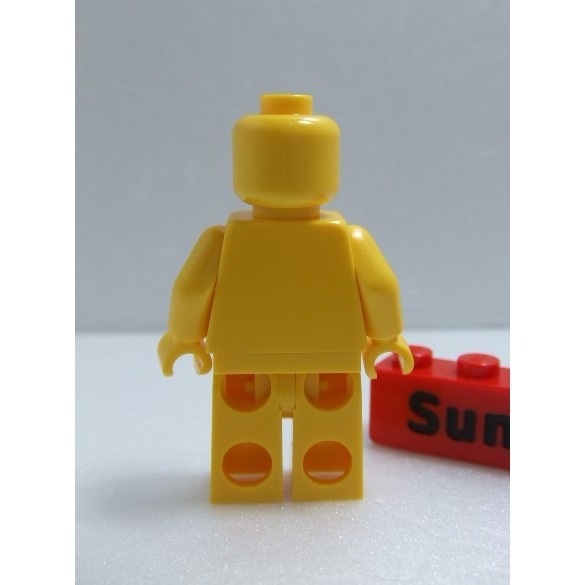 【積木2010】樂高 LEGO 黃色人偶 / 素色 素面 人偶 / Yellow / EVE-細節圖2