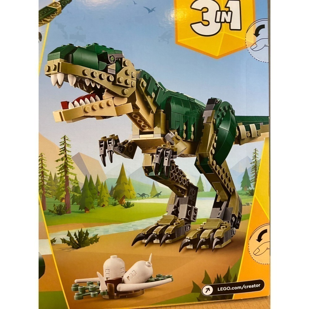 【積木2010】樂高 LEGO 31151 暴龍 恐龍 / 三角龍 翼手龍 3 in 1 / 創意系列-細節圖3