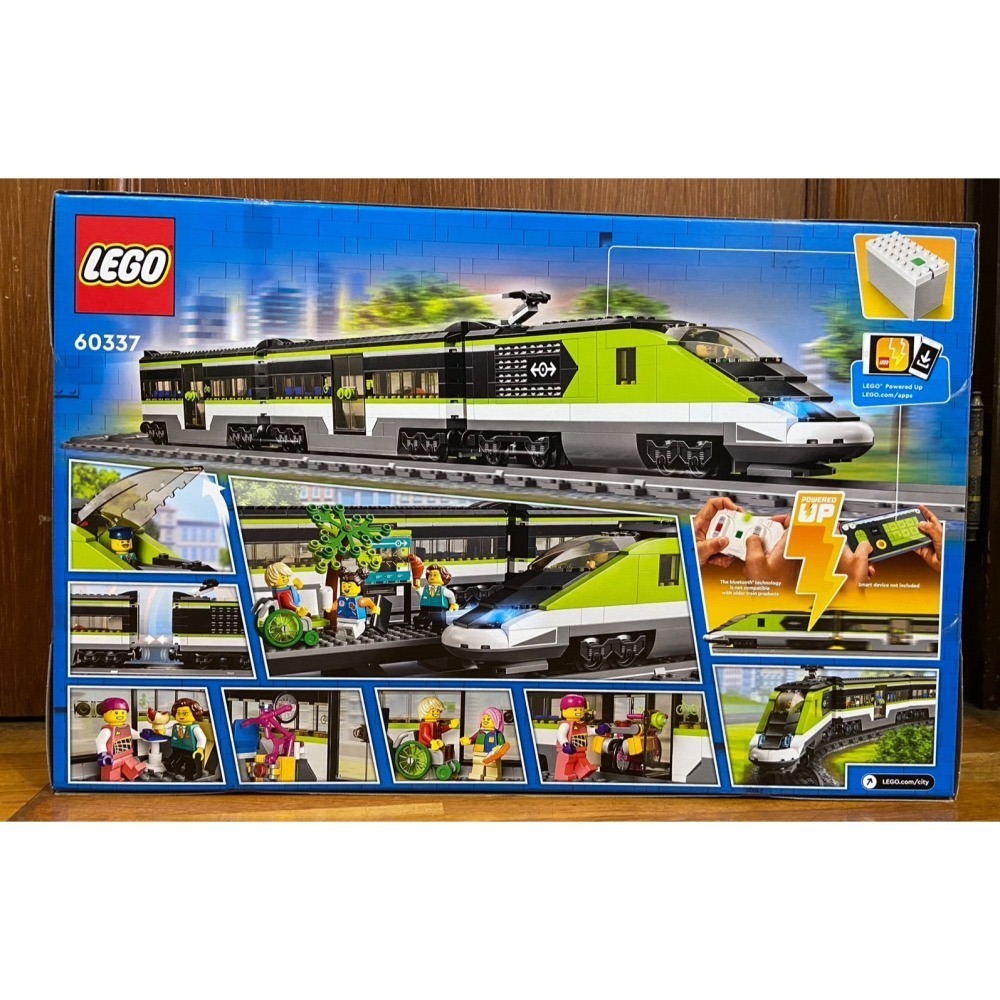出清特價【積木2010】樂高 LEGO 60337 特快客運列車 火車 / 全新未拆 CITY 城市-細節圖2