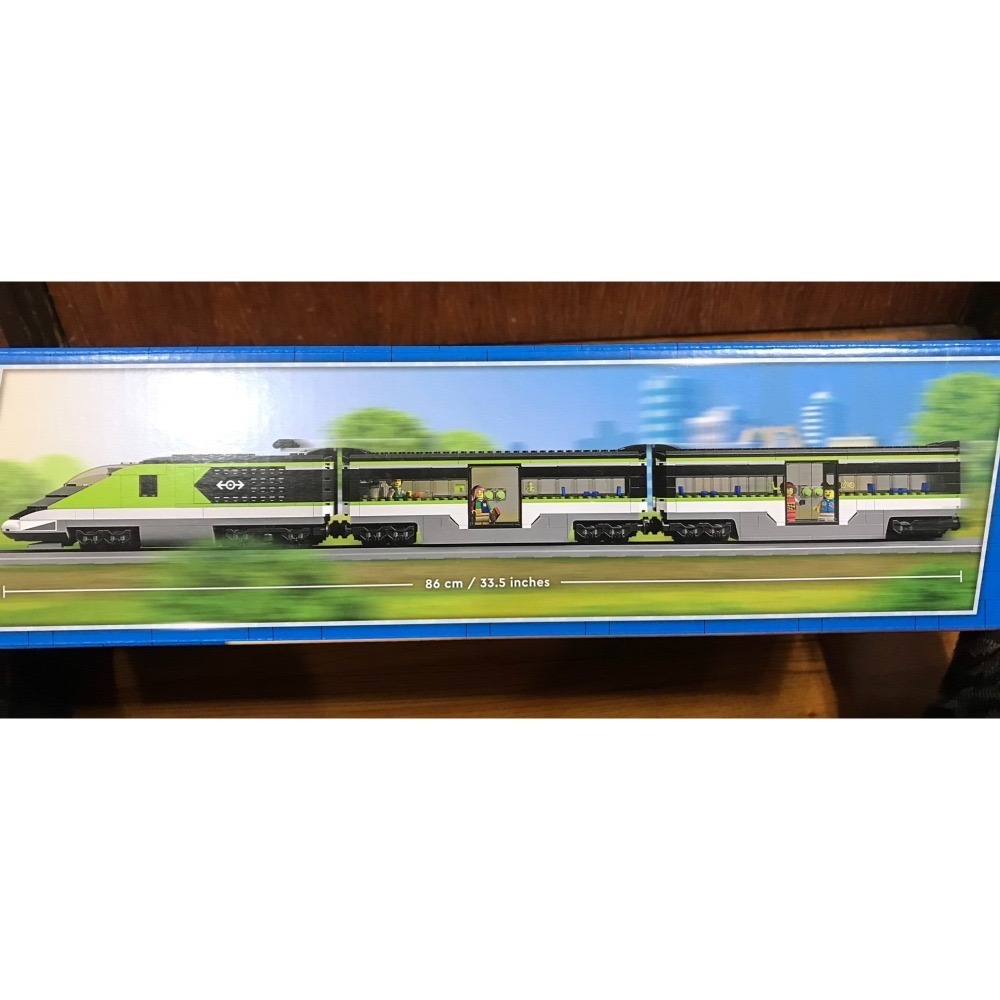 出清特價【積木2010】樂高 LEGO 60337 特快客運列車 火車 / 全新未拆 CITY 城市-細節圖4