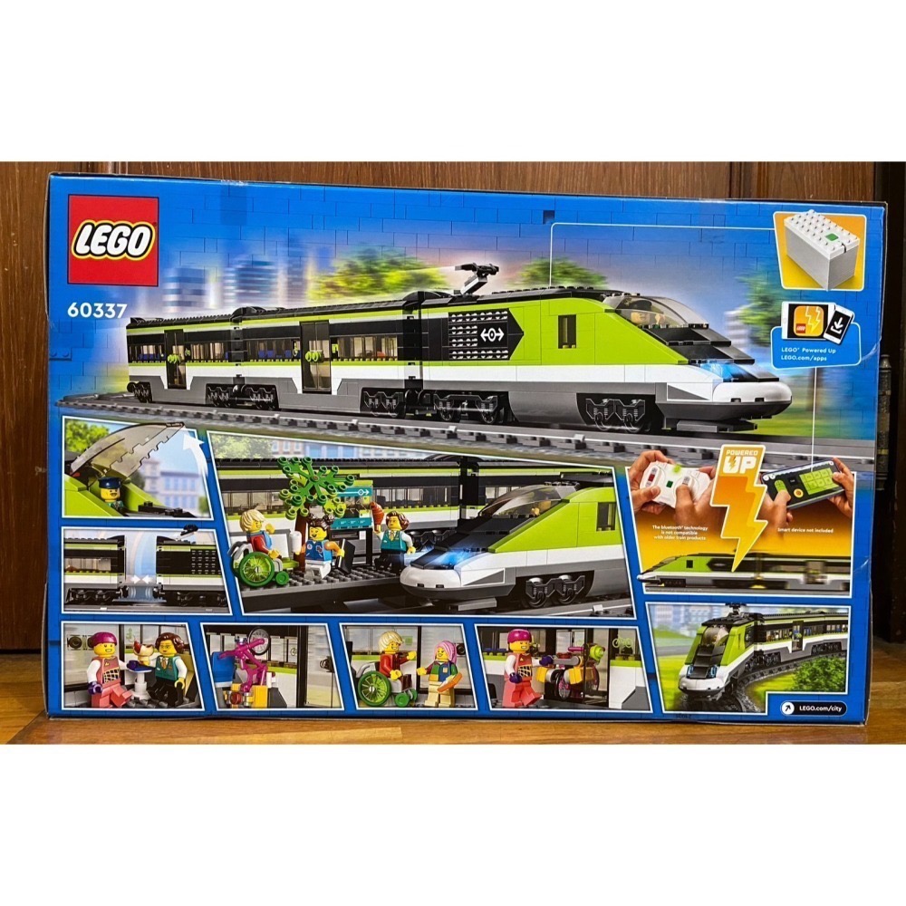 出清特價【積木2010】樂高 LEGO 60337 特快客運列車 火車 / 全新未拆 CITY 城市-細節圖2