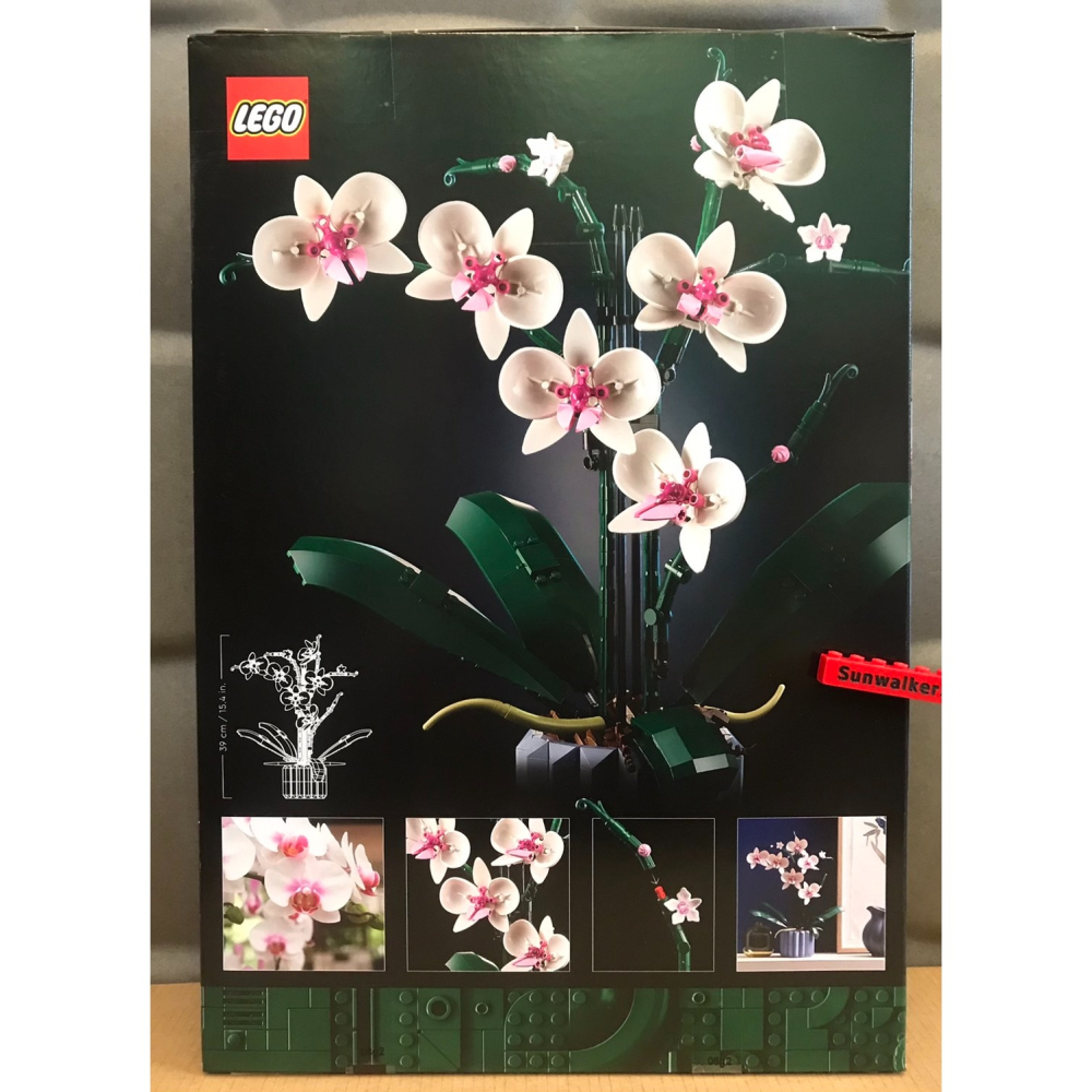 合售出清特價【積木2010】樂高 LEGO 10311 蘭花 + 10309 多肉植物/ 全新未拆 樂高 植物 盆栽-細節圖2