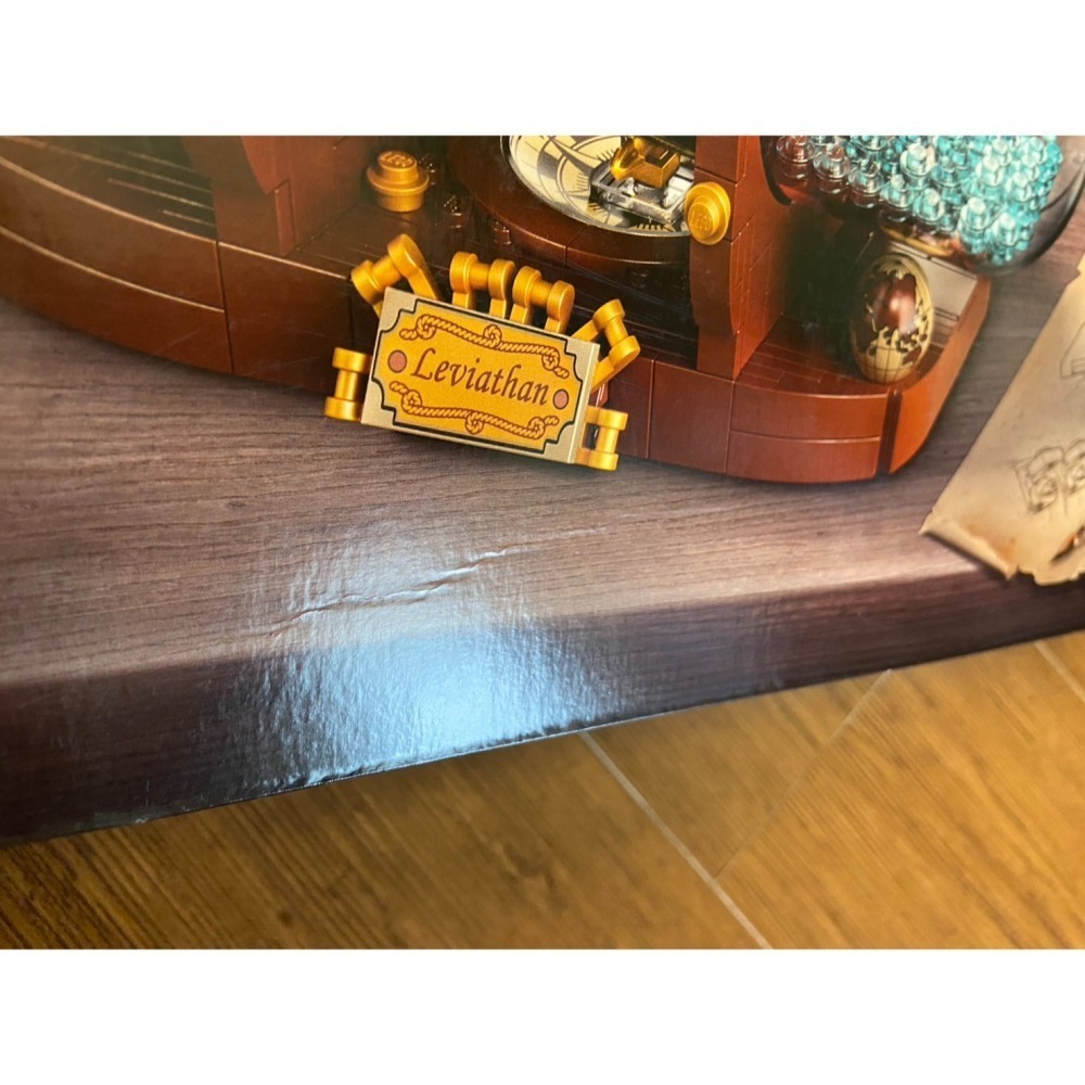 外盒有壓痕 特價【積木2010】樂高 LEGO 92177 瓶中船 IDEAS / 全新未拆 / 21323-細節圖3