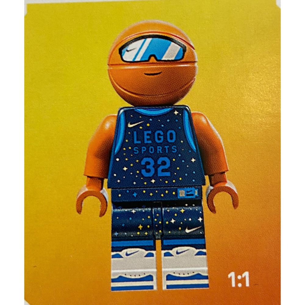 【積木2010】樂高 LEGO 43008 Nike Dunck / 籃球人 / 全新未拆-細節圖3