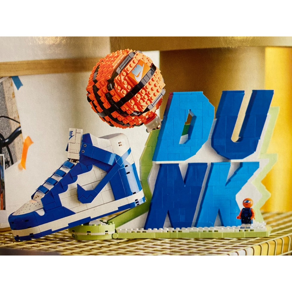 【積木2010】樂高 LEGO 43008 Nike Dunck / 籃球人 / 全新未拆-細節圖5