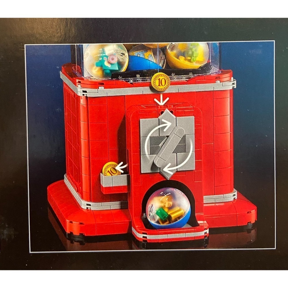 【積木2010】樂高 LEGO 21358 扭蛋機 /  IDEAS 全新未拆 / 人偶扭蛋機-細節圖4