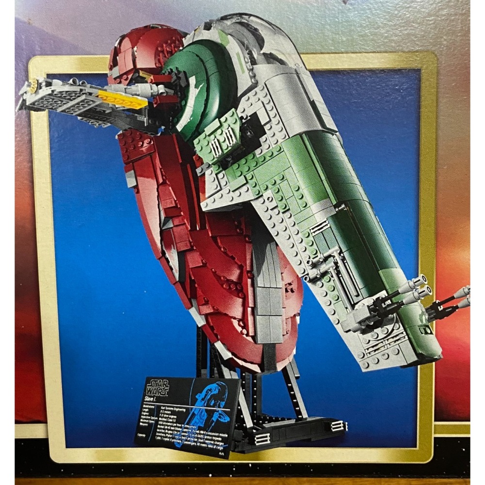 【積木2010】樂高 LEGO 75060 奴隸號 波巴費特 Slave I / 星際大戰 UCS 全新未拆-細節圖4