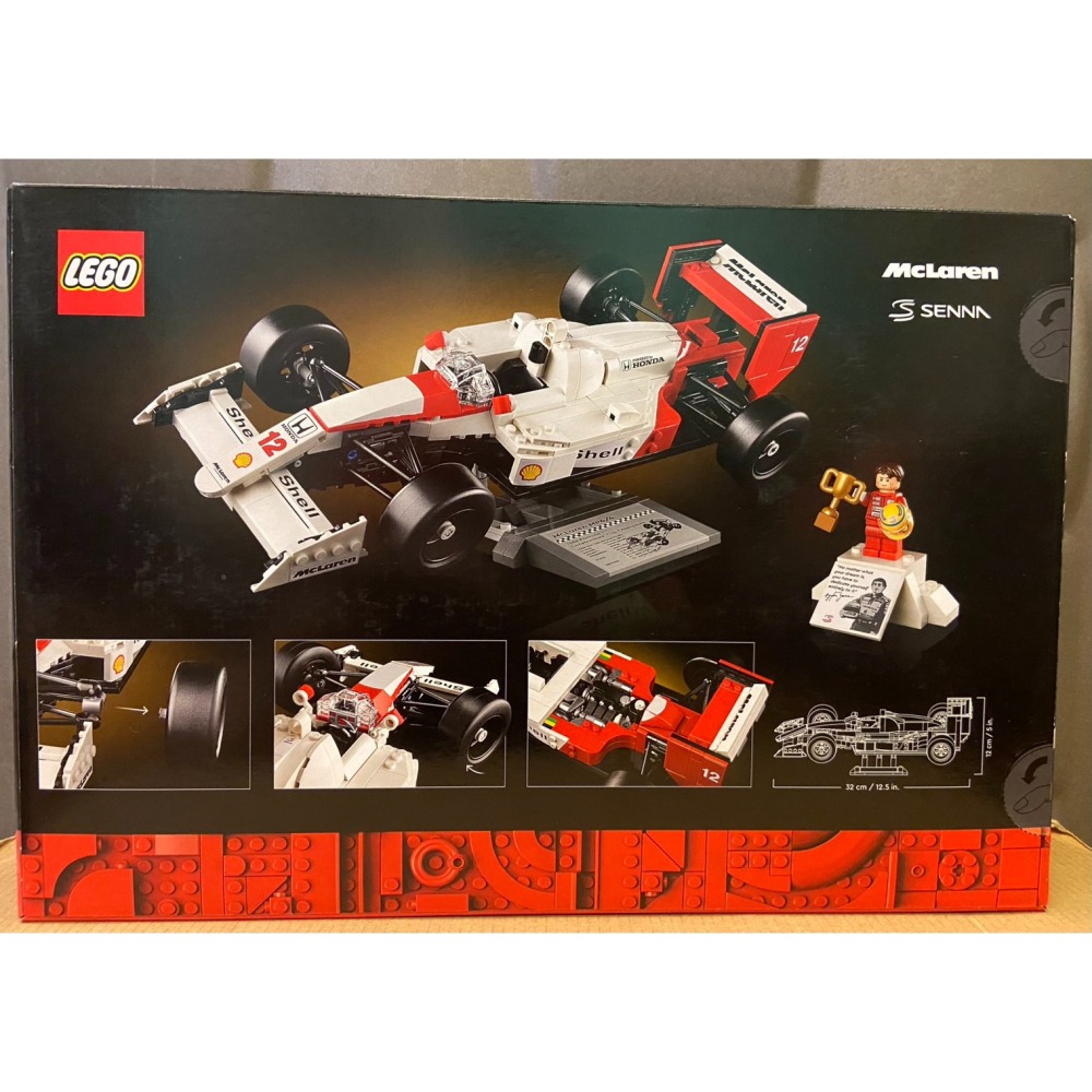 出清特價【積木2010】樂高 LEGO 10353+10330 / 麥拉倫 洗拿 / 威廉斯 奈傑爾曼賽爾 F1-細節圖2