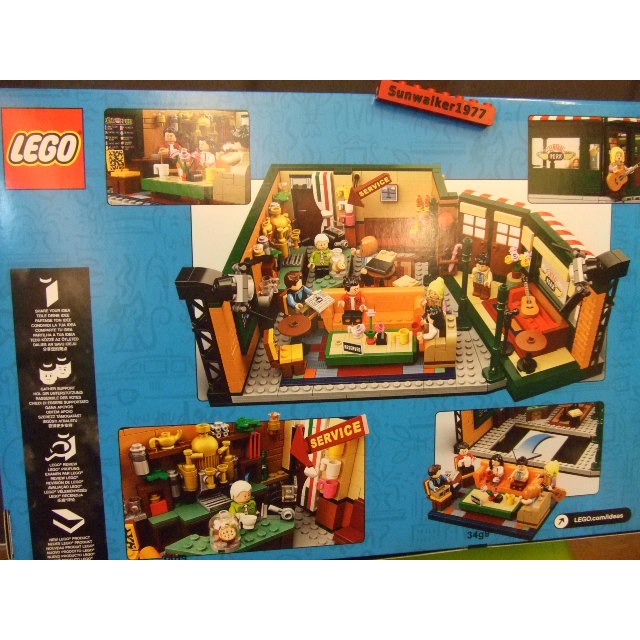 【積木2010】樂高 LEGO 21319 六人行 中央咖啡廳  FRIENDS / IDEAS 全新未拆-細節圖2