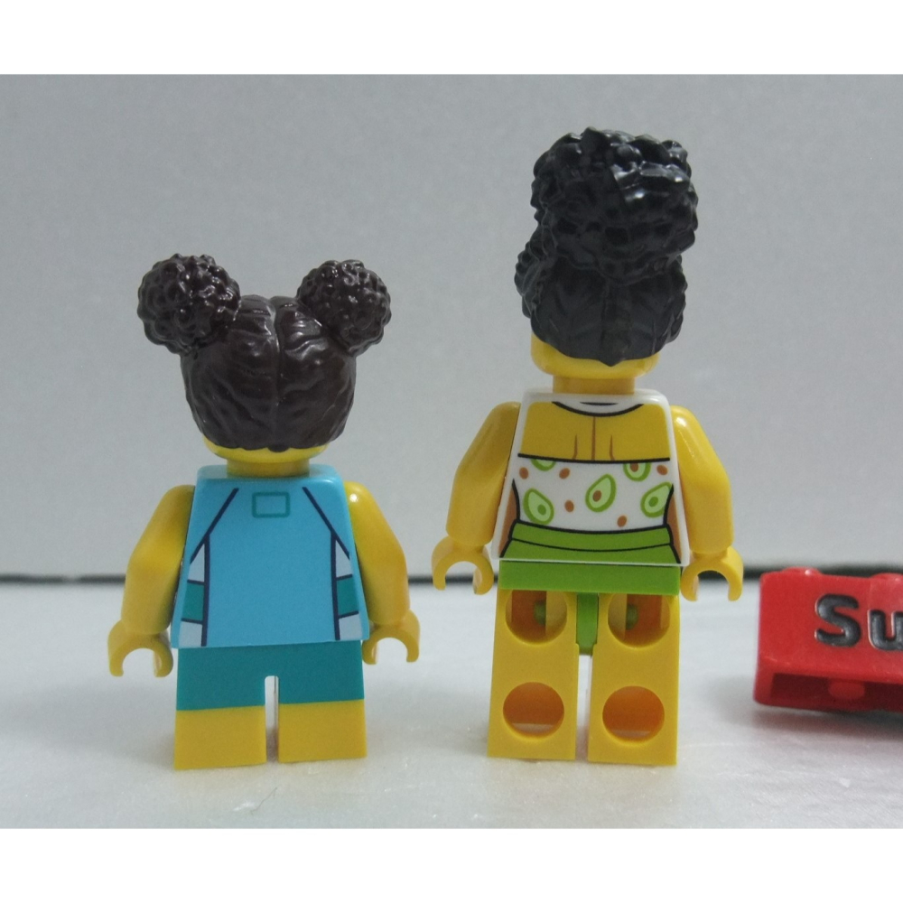 【積木2010】樂高 LEGO 立槳 SUP 母女套組 / 60328 立槳衝浪 CITY 人偶 (道具)-細節圖2