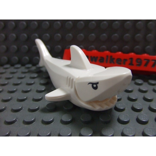 【積木2010】樂高 LEGO 白色鯊魚 白鯊 鯊魚 / 動物 60095-細節圖2