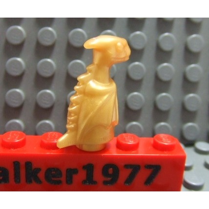 【積木2010】樂高 珍珠金色 龍 幼龍 恐龍 龍寶寶 / 動物 41535 / Pearl Gold-細節圖2