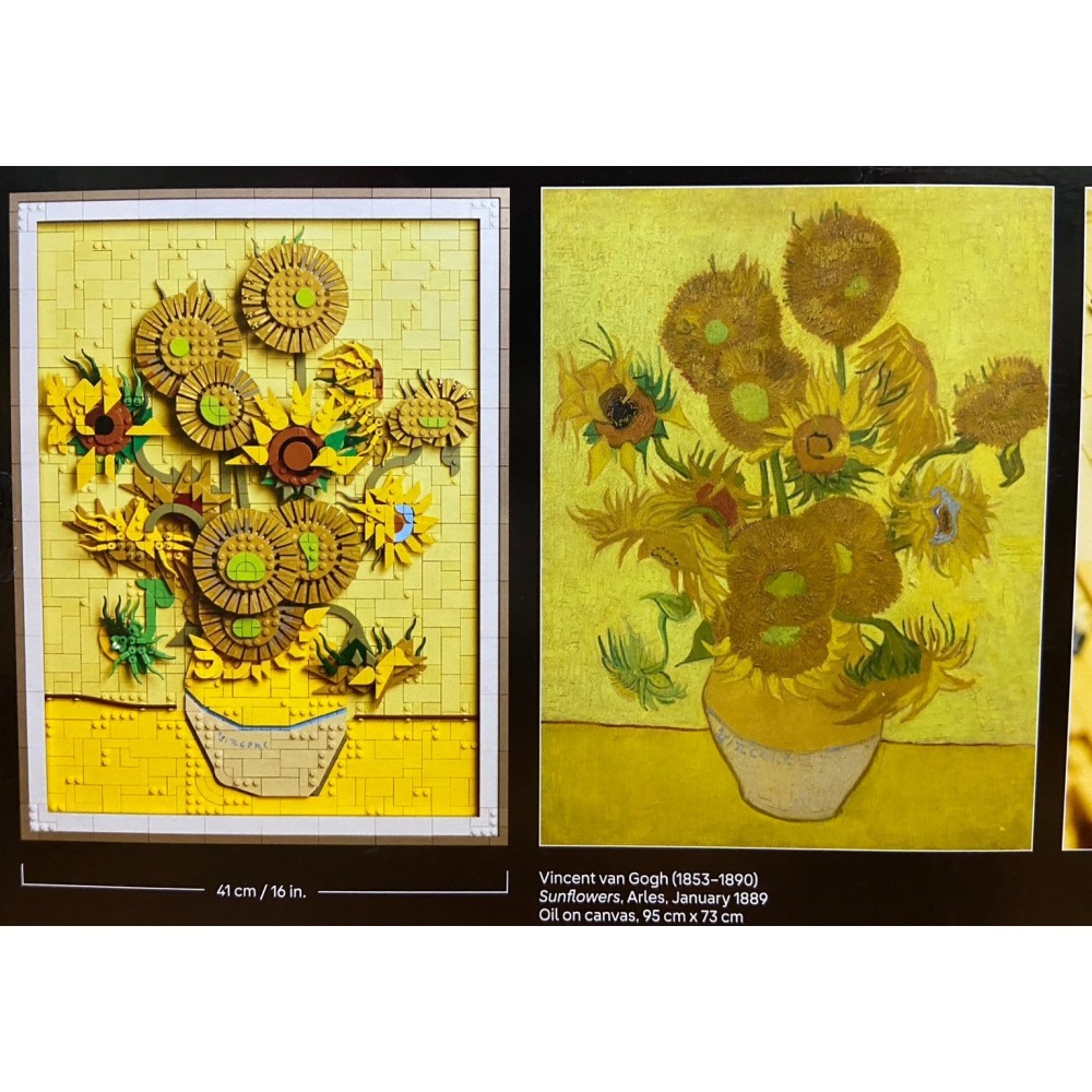 出清特價【積木2010】樂高 LEGO 31215 向日葵 梵谷 / Vincent van Gogh / ART-細節圖3