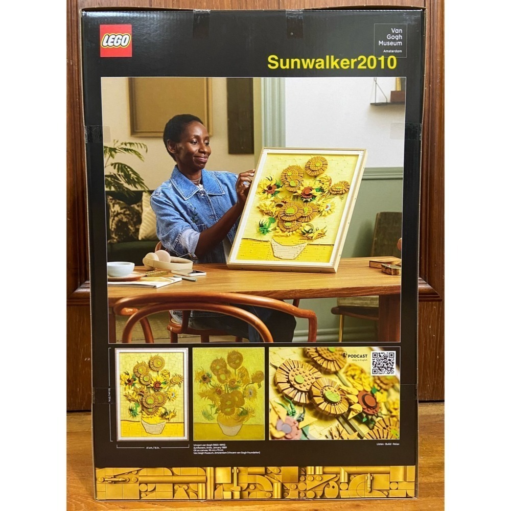 出清特價【積木2010】樂高 LEGO 31215 向日葵 梵谷 / Vincent van Gogh / ART-細節圖2