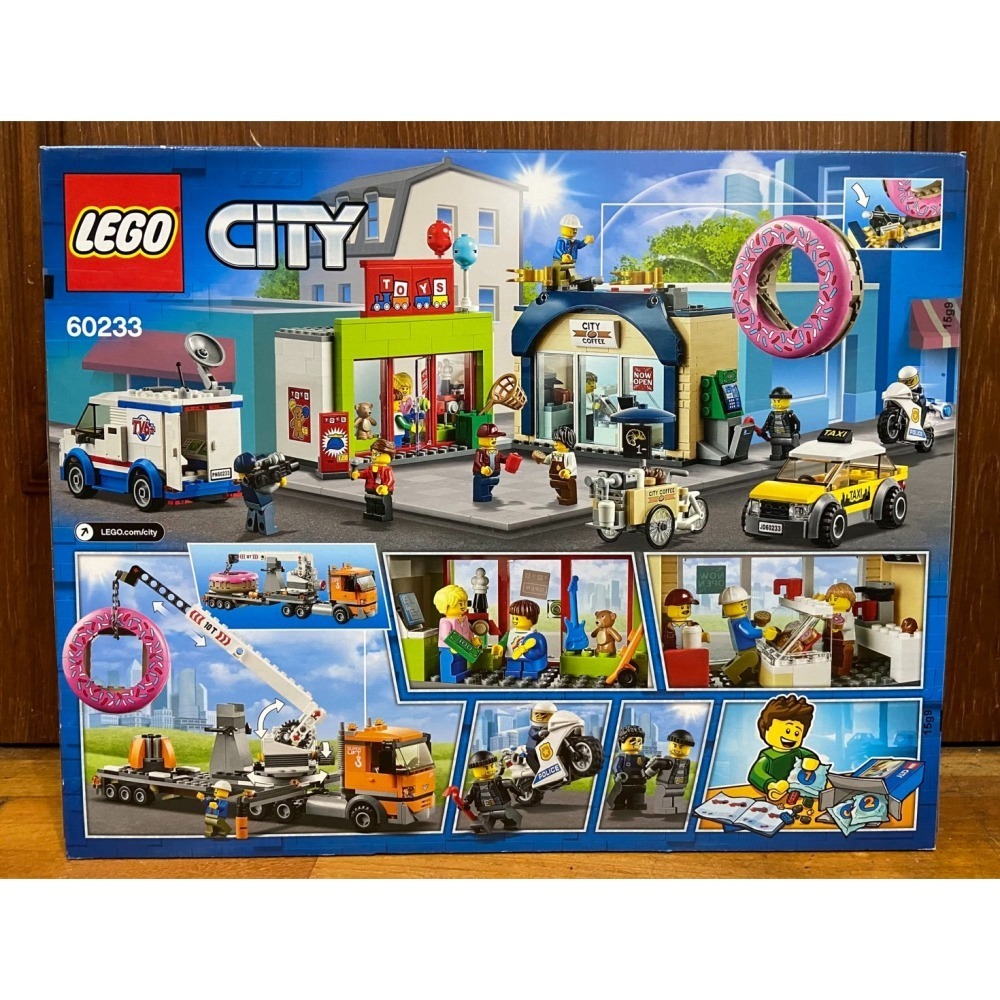 合售出清特價【積木2010】樂高 LEGO 60233 + 60330 / 甜甜圈店新開幕 醫院 / 城市 CITY-細節圖5