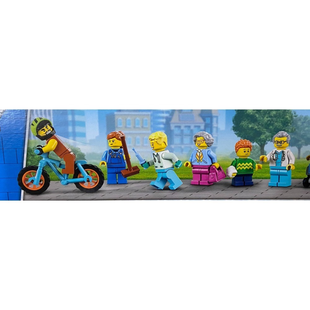 合售出清特價【積木2010】樂高 LEGO 60233 + 60330 / 甜甜圈店新開幕 醫院 / 城市 CITY-細節圖7