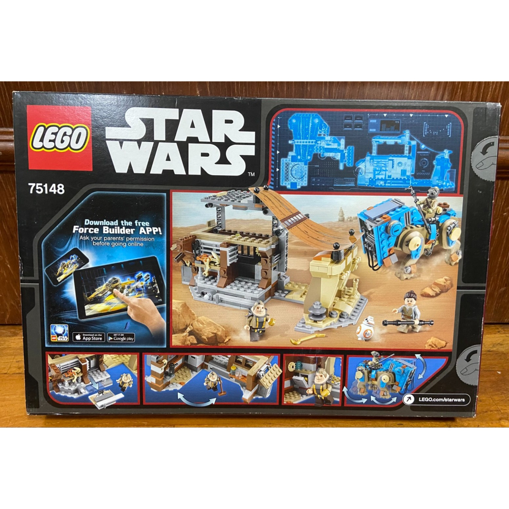 盒損出清特價【積木2010】樂高 LEGO 75148 賈庫星的相遇 / 星際大戰 /BR2F-細節圖2