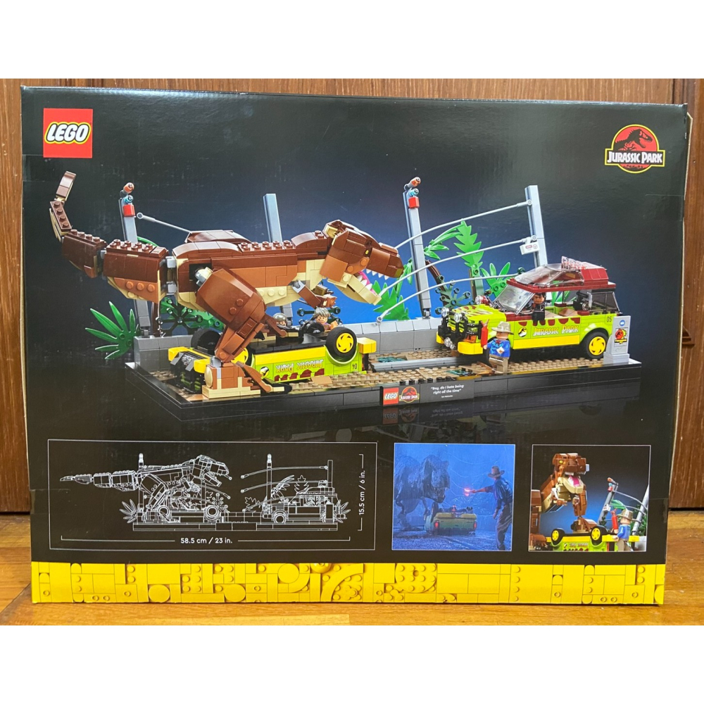盒損特價出清【積木2010】樂高 LEGO 76956 霸王龍逃脫 / 侏儸紀公園 暴龍 全新未拆-細節圖4