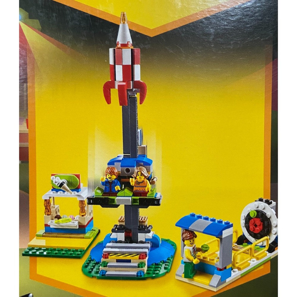 外盒受損特價【積木2010】樂高 LEGO 31095 遊樂場 / 創意3 IN 1 系列-細節圖4
