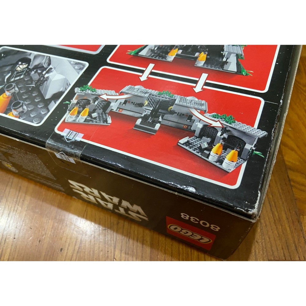 外盒明顯受損【積木2010】樂高 LEGO 8038 The Battle of Endor / 星際大戰-細節圖4