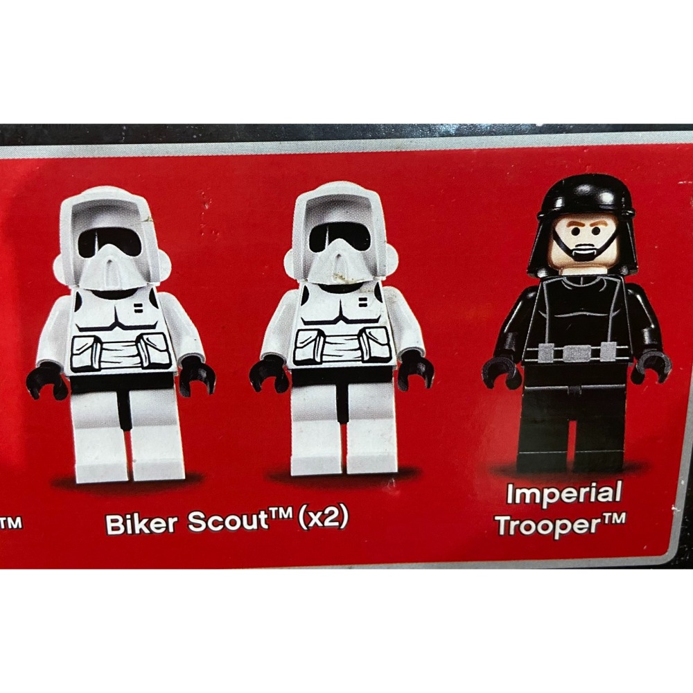 外盒明顯受損【積木2010】樂高 LEGO 8038 The Battle of Endor / 星際大戰-細節圖10