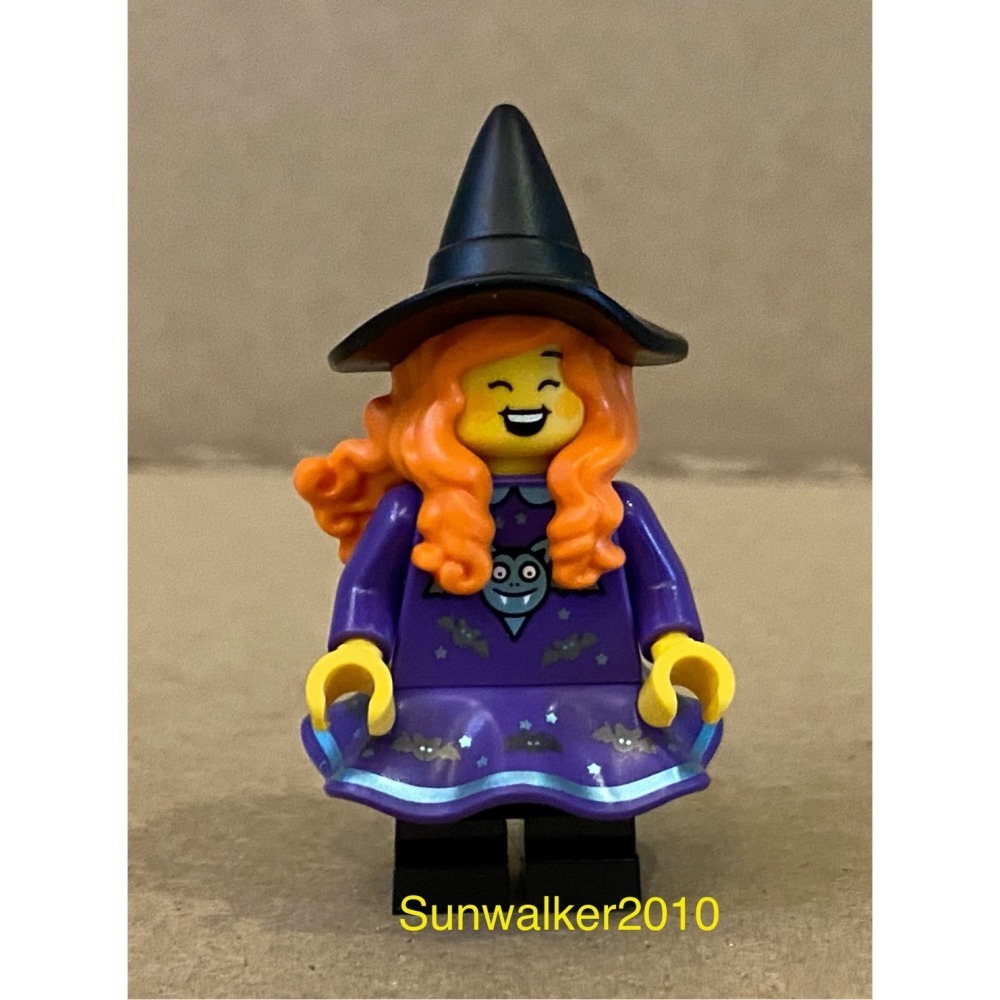 【積木2010】樂高 LEGO 萬聖節 女巫 / 女孩 小孩 小女孩 女巫 / BAM-細節圖2