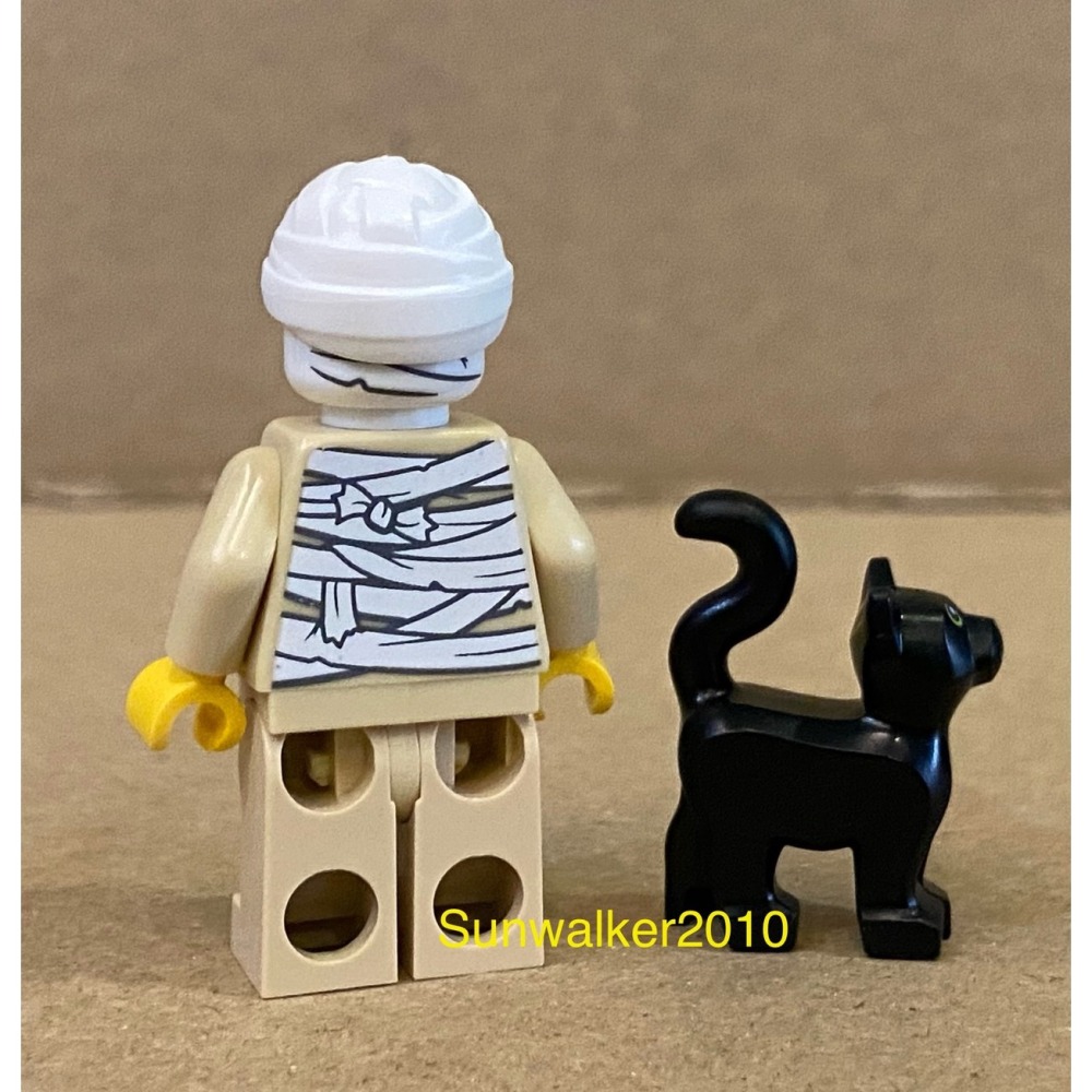 【積木2010】樂高 LEGO 萬聖節 木乃伊 + 黑色小貓 / 萬聖節 BAM-細節圖2