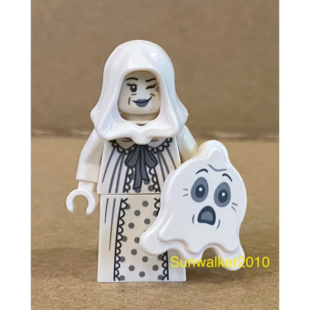 【積木2010】樂高 LEGO 萬聖節 白色睡衣 女幽靈 女鬼 / 萬聖節 BAM-細節圖2