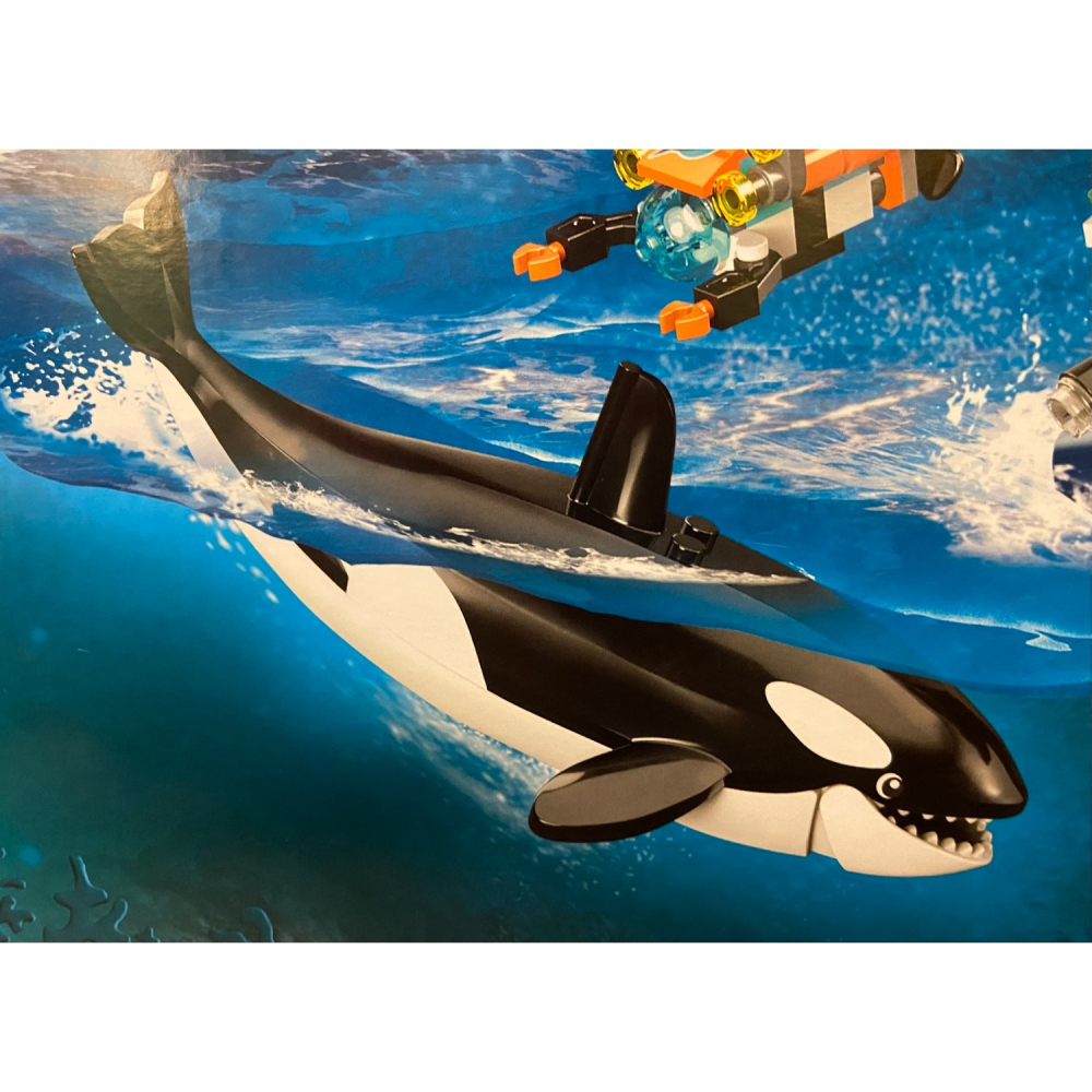 【積木2010】樂高 LEGO 60368 北極 探險船 / 殺人鯨 / 城市 CITY / 全新未拆-細節圖6