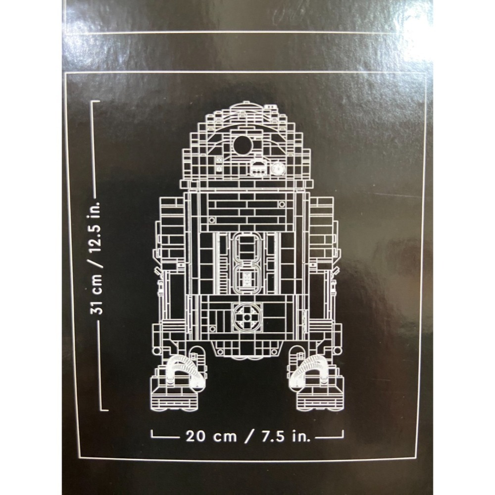 【積木2010】樂高 LEGO 75308 R2 D2 / 星際大戰 UCS / 全新未拆 R2D2-細節圖3