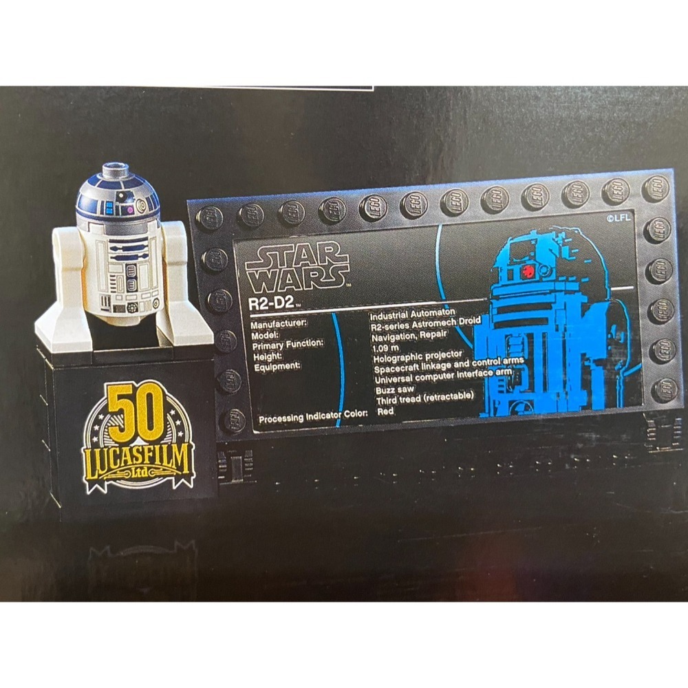 【積木2010】樂高 LEGO 75308 R2 D2 / 星際大戰 UCS / 全新未拆 R2D2-細節圖4