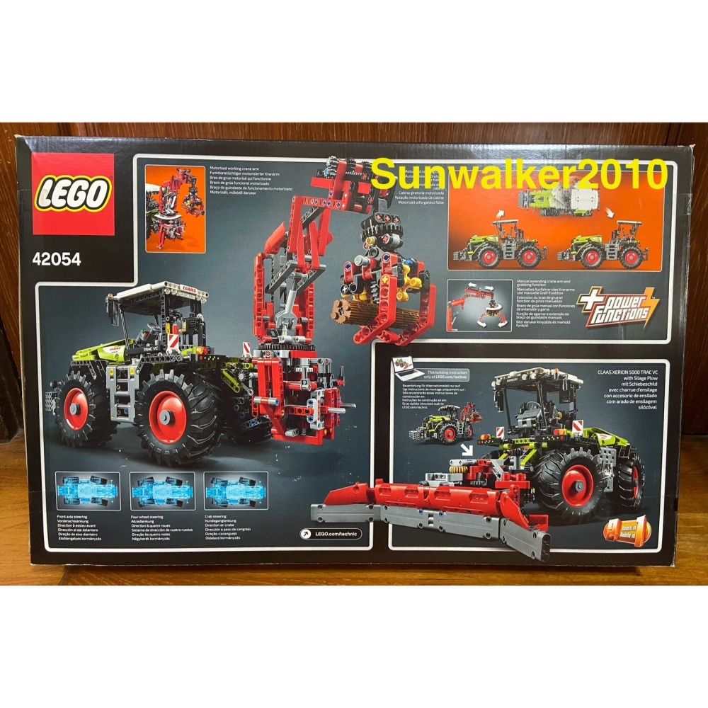 外盒明顯盒損【積木2010】樂高 LEGO 42054 拖拉機 / 科技  TECHNIC-細節圖2