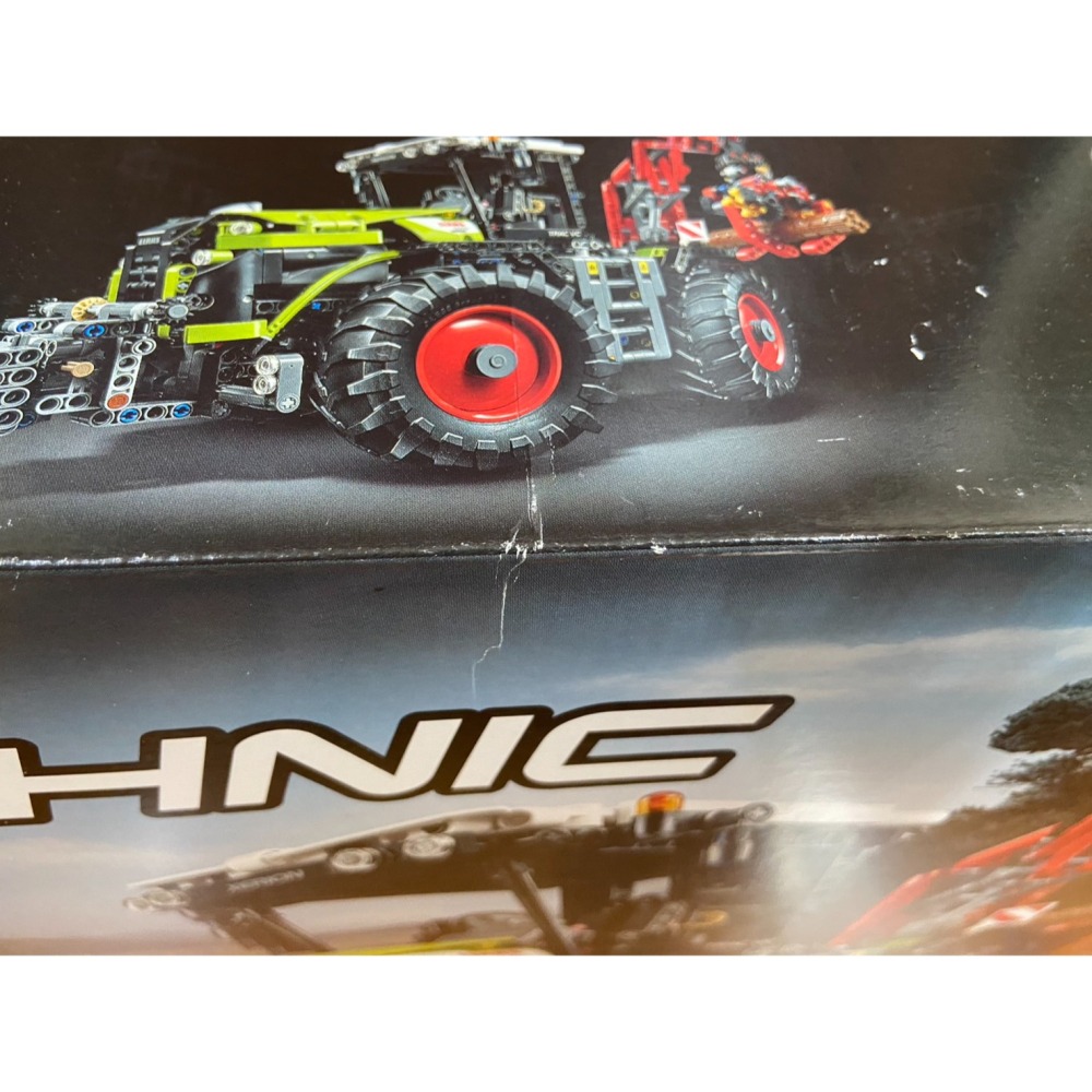 外盒明顯盒損【積木2010】樂高 LEGO 42054 拖拉機 / 科技  TECHNIC-細節圖3