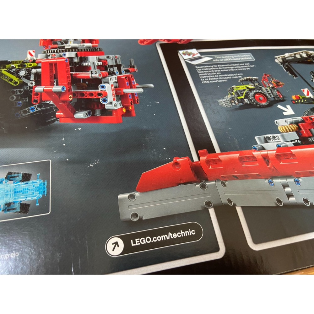 外盒明顯盒損【積木2010】樂高 LEGO 42054 拖拉機 / 科技  TECHNIC-細節圖4