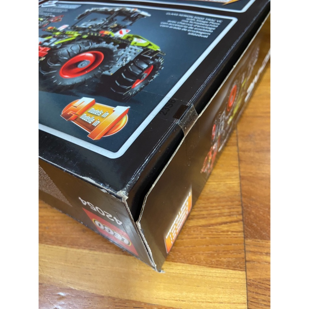 外盒明顯盒損【積木2010】樂高 LEGO 42054 拖拉機 / 科技  TECHNIC-細節圖5