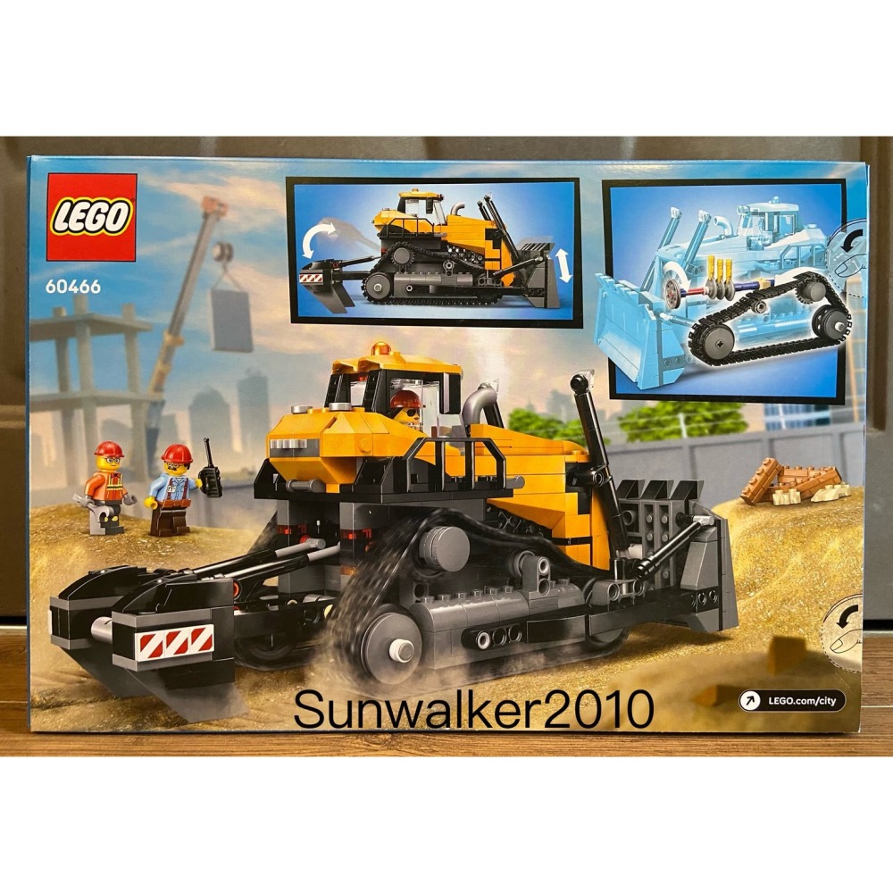 【積木2010】樂高 LEGO 60466 推土機 / CITY 城市 工程 工地-細節圖2