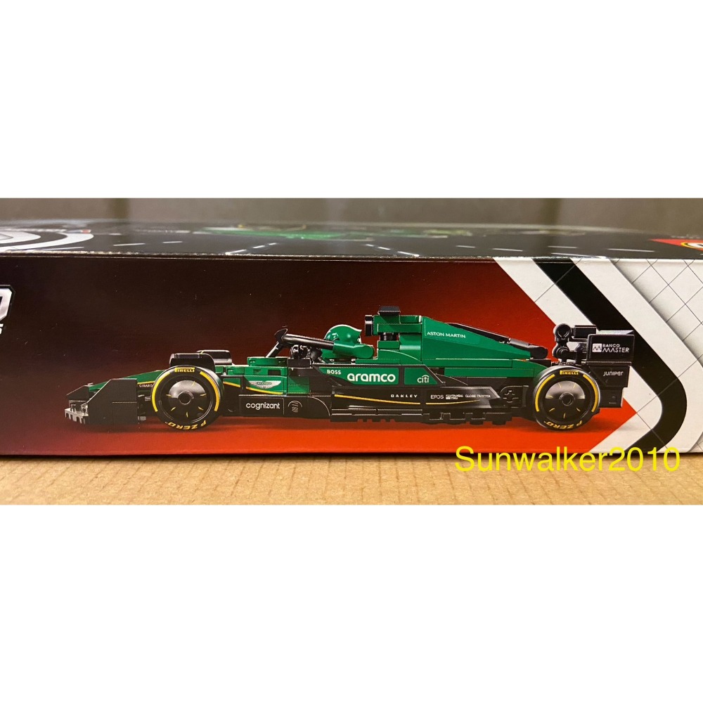 【積木2010】樂高 LEGO 77245 Aston Martin F1 車隊 / 奧斯頓 馬丁 / SPEED賽車-細節圖4