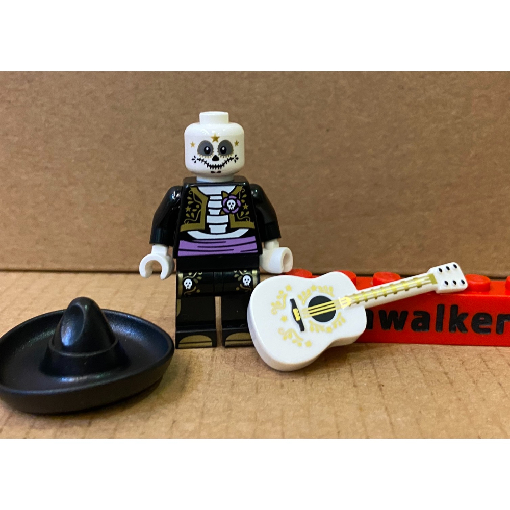 合售【積木2010】樂高 LEGO 亡靈節 人偶組 / 骷髏 墨西哥 樂手 / 萬聖節 BAM 2025-細節圖3
