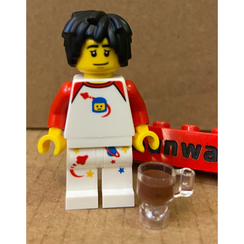 【積木2010】樂高 LEGO 太空人 睡衣 人偶 / 熱巧克力 眼罩 / BAM 2025-細節圖2