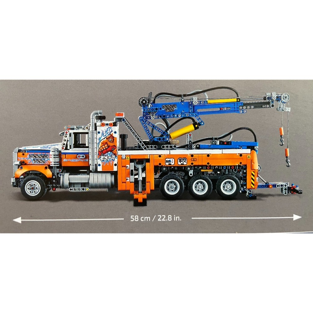 外盒有擦痕【積木2010】樂高 LEGO 42128 重型拖吊車 / 科技 TECHNIC 拖吊車-細節圖4