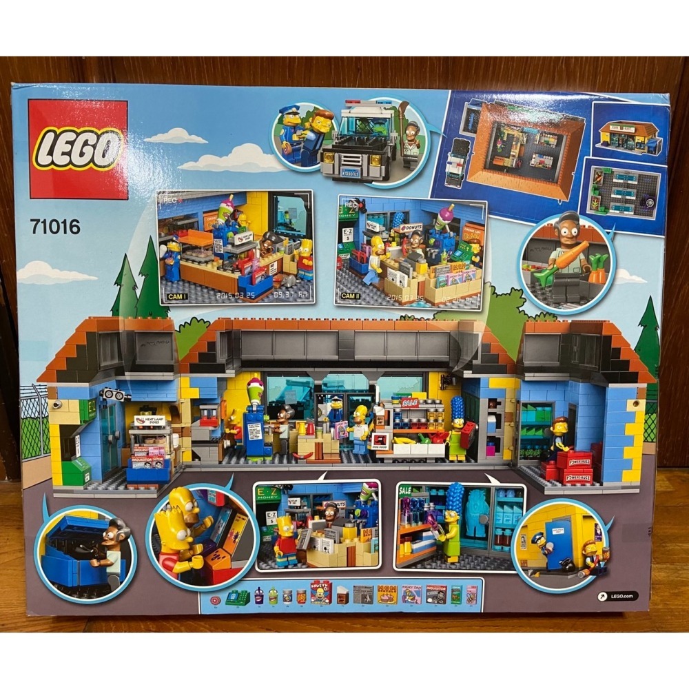 外盒有受損【積木2010】樂高 LEGO 71016 辛普森超市 Kwik-E-Mart / 辛普森 Simpsons-細節圖5