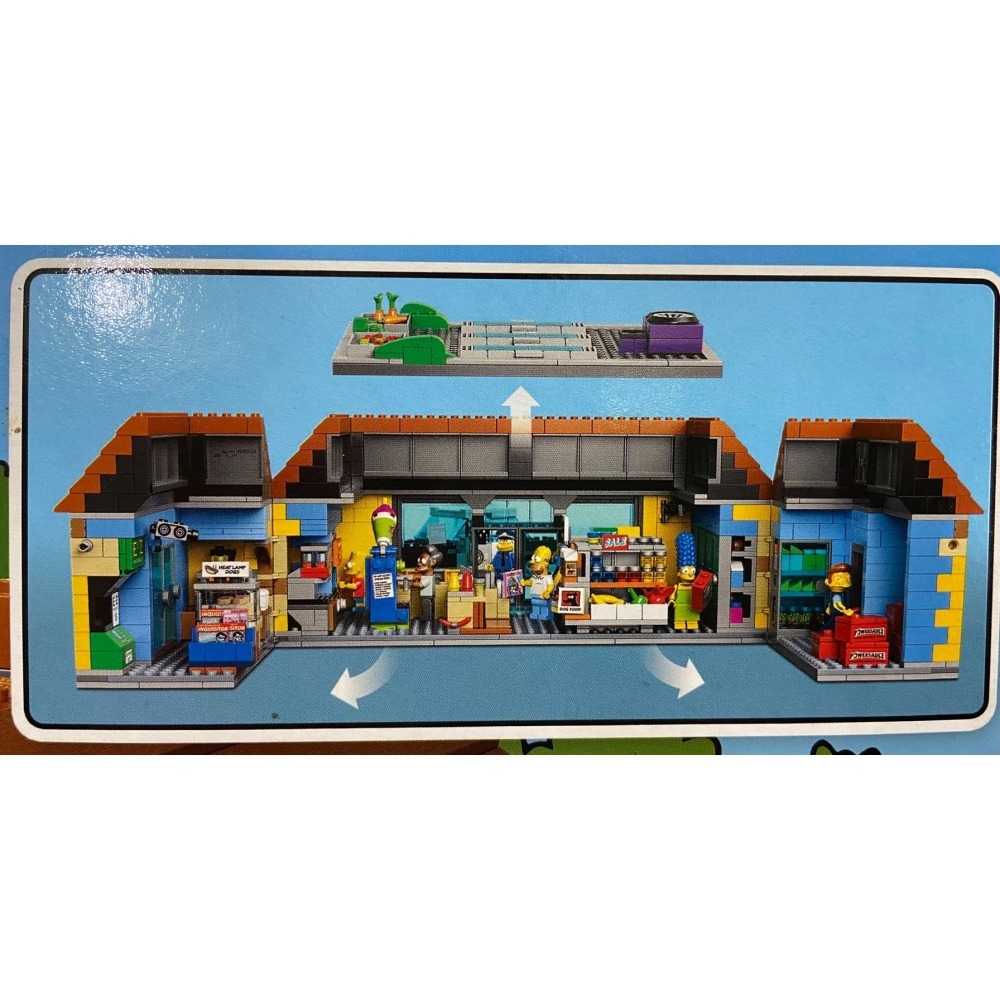 外盒有受損【積木2010】樂高 LEGO 71016 辛普森超市 Kwik-E-Mart / 辛普森 Simpsons-細節圖6