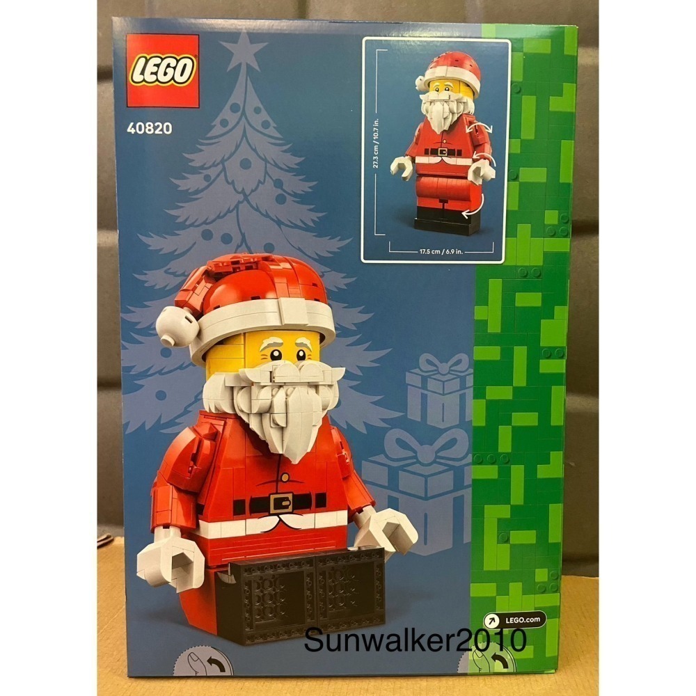 【積木2010】樂高 LEGO 40820 聖誕老人 / 放大版 樂高人偶 大人偶 / 聖誕節 聖誕-細節圖2