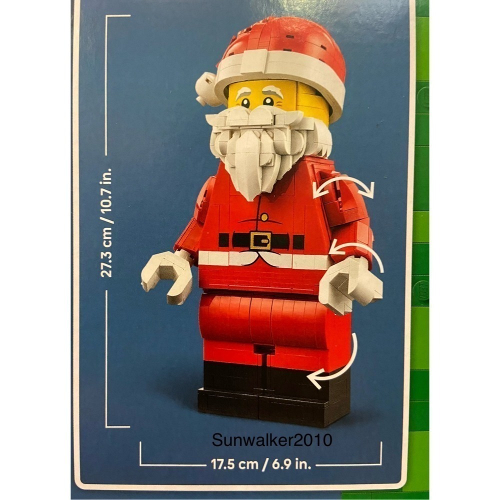 【積木2010】樂高 LEGO 40820 聖誕老人 / 放大版 樂高人偶 大人偶 / 聖誕節 聖誕-細節圖3