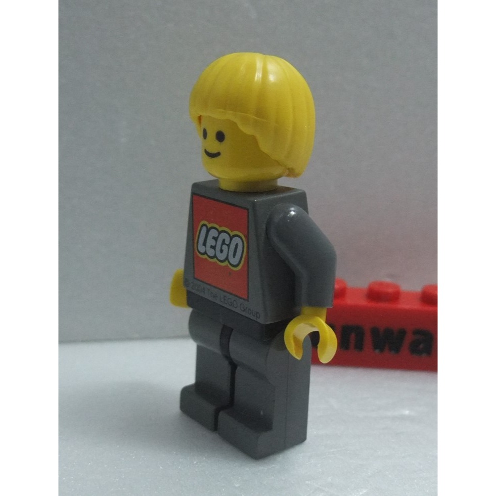 【積木2010】樂高 LEGO 黃色 拖把頭 馬桶蓋 髮型 頭髮 / 55532 40516 (H-01) EVE-細節圖3