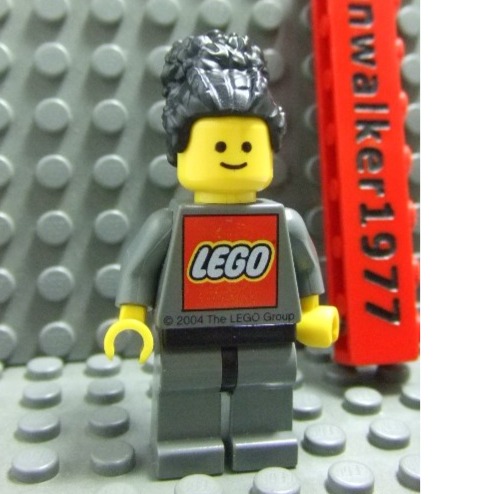 【積木2010】樂高 LEGO 全新 黑色 綁辮 丸子 頭髮 / 女生 頭髮 53126 (H-11)-細節圖2
