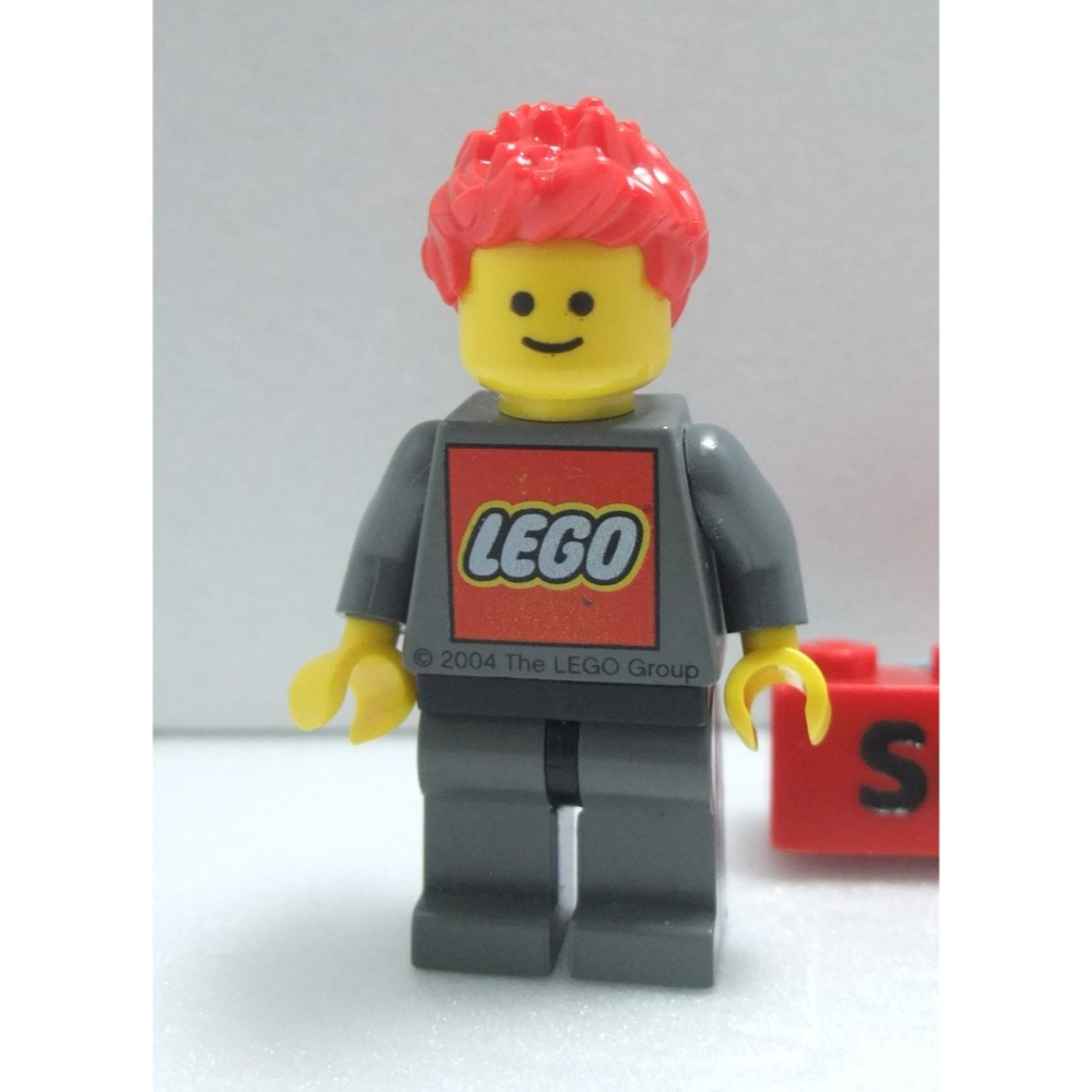 【積木2010】樂高 LEGO 紅色 刺蝟 頭髮 / 98385 (H-05) EVE-細節圖2